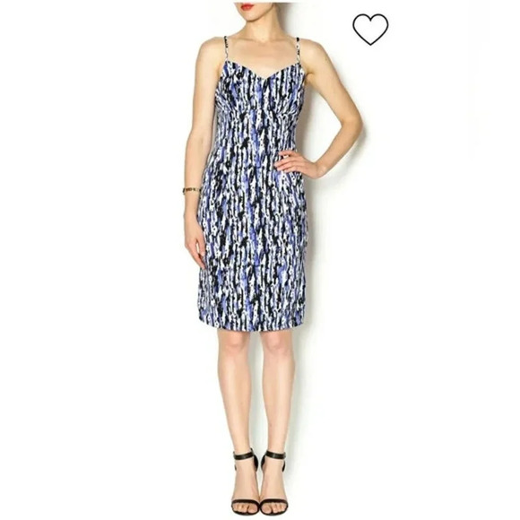 SUSANA MONACO Fitted Slip Dress V Neck Cocktail Party Size Medium Revolve - Picture 1 of 6